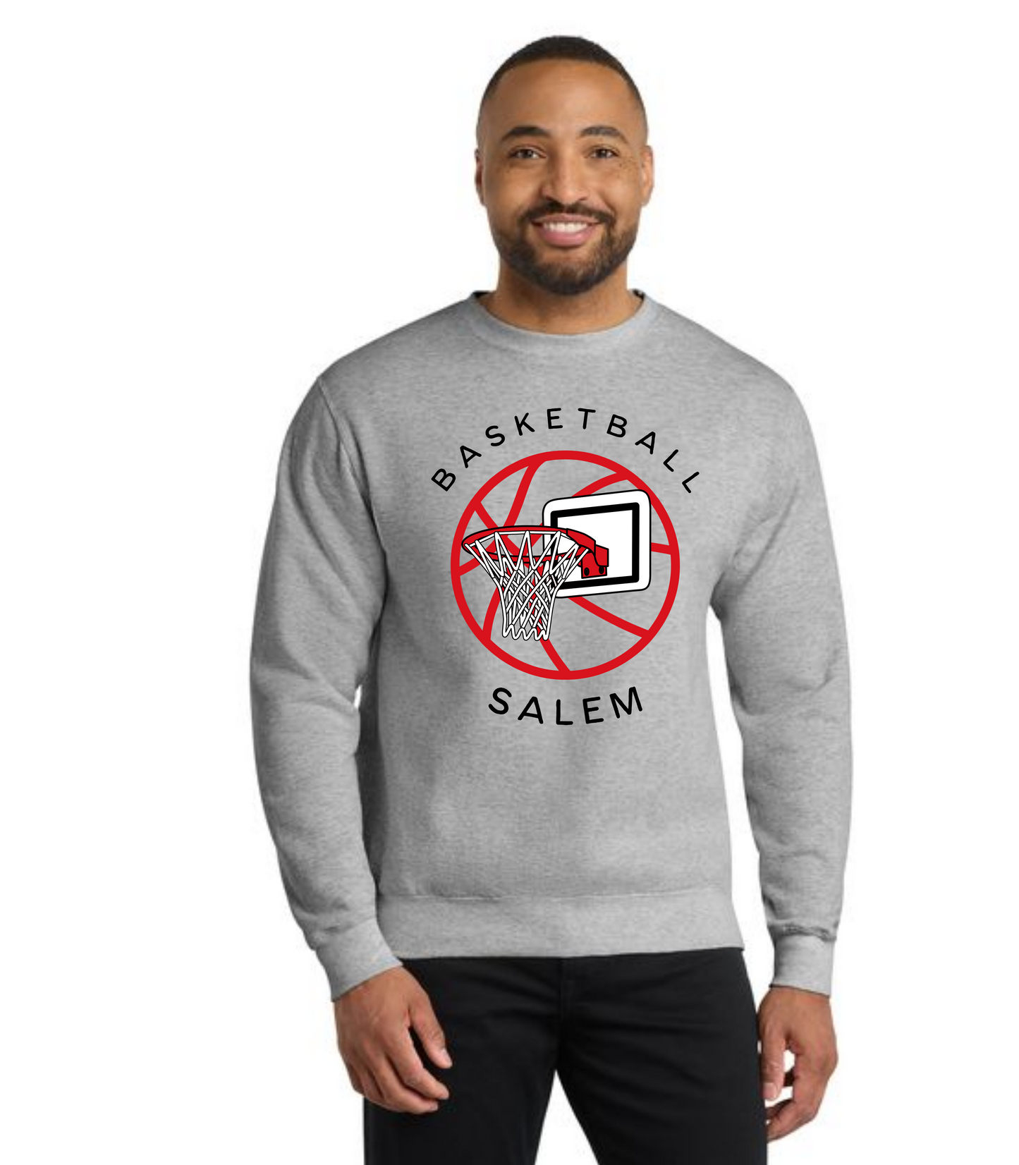 SALEM QUAKERS BASKETBALL PC78 Port & Company® Core Fleece Crewneck Sweatshirt 22
