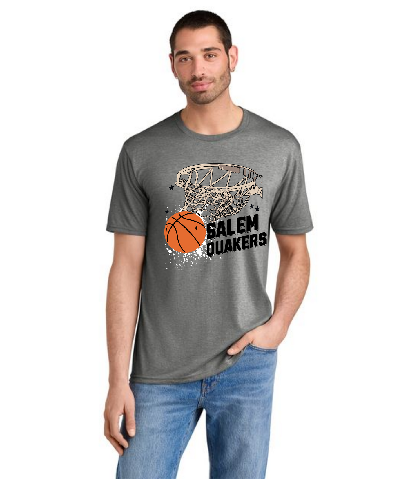 Salem Quakers Basketball DM130 District ® Perfect Tri ® Tee 23