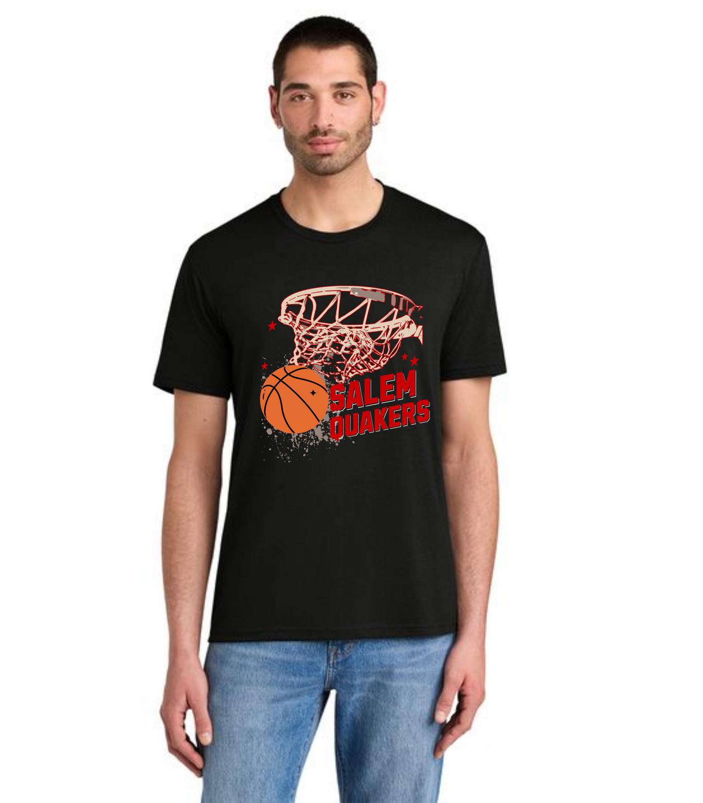 Salem Quakers Basketball DM130 District ® Perfect Tri ® Tee 23