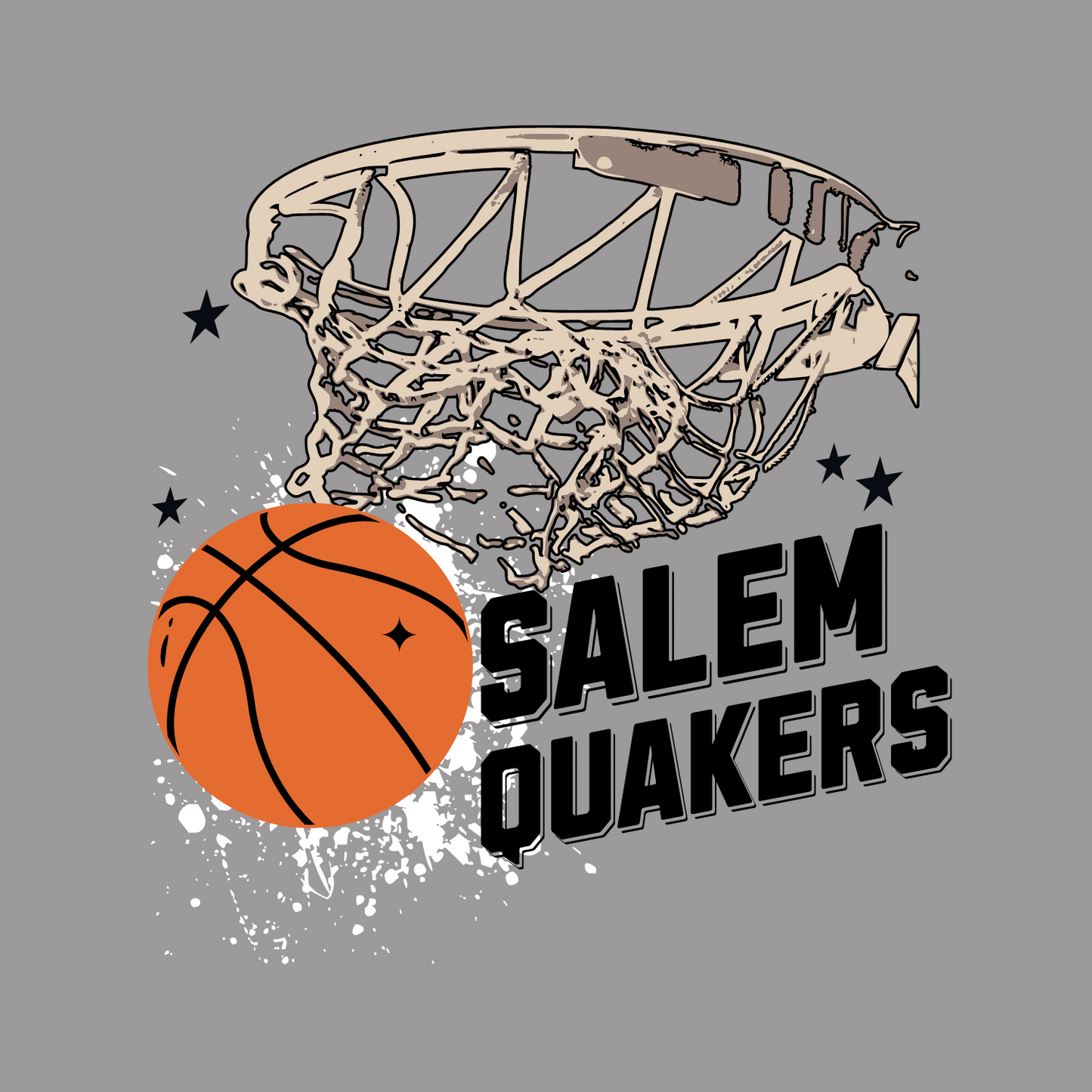Salem Quakers Basketball DM130 District ® Perfect Tri ® Tee 23