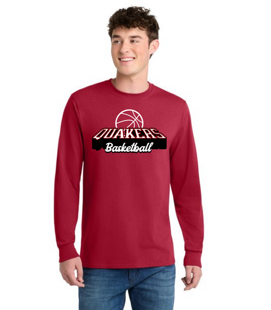 SALEM QUAKERS BASKETBALL DM132 District ® Perfect Tri ® Long Sleeve Tee 24