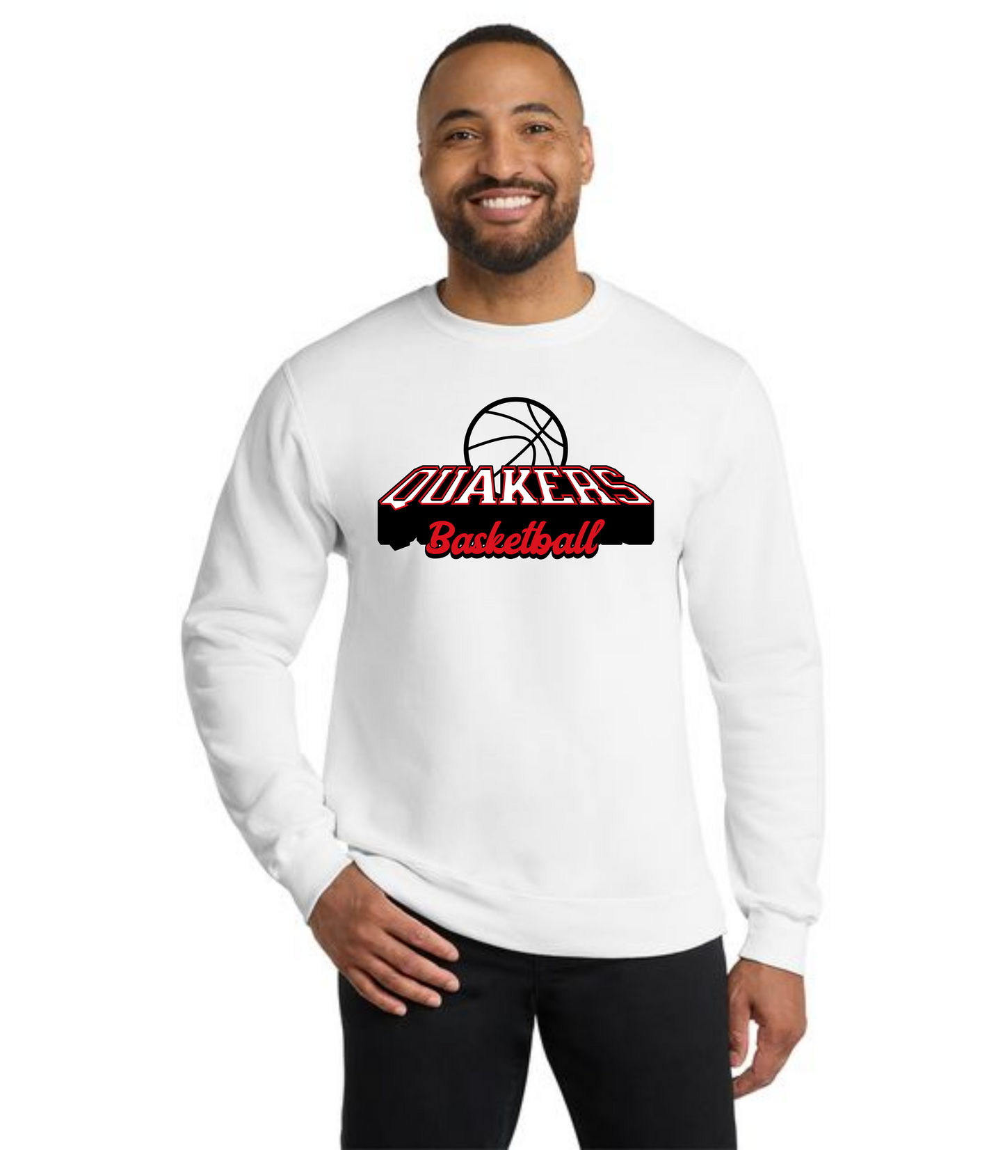 SALEM QUAKERS BASKETBALL PC78 Port & Company® Core Fleece Crewneck Sweatshirt 24