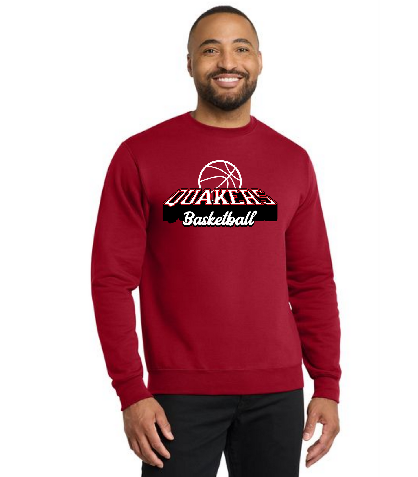 SALEM QUAKERS BASKETBALL PC78 Port & Company® Core Fleece Crewneck Sweatshirt 24