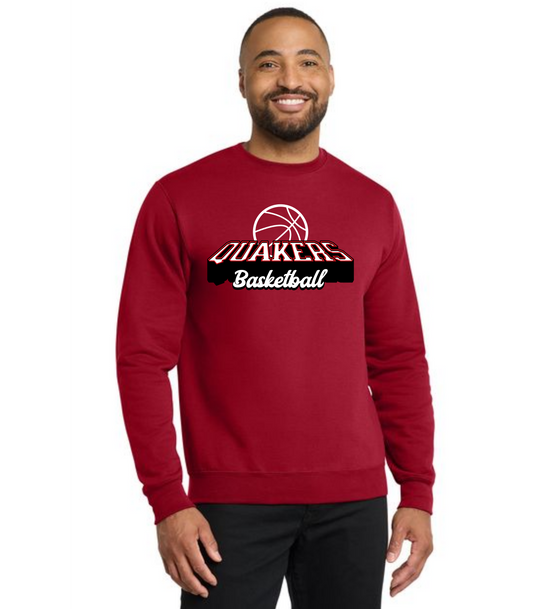 SALEM QUAKERS BASKETBALL PC78 Port & Company® Core Fleece Crewneck Sweatshirt 24