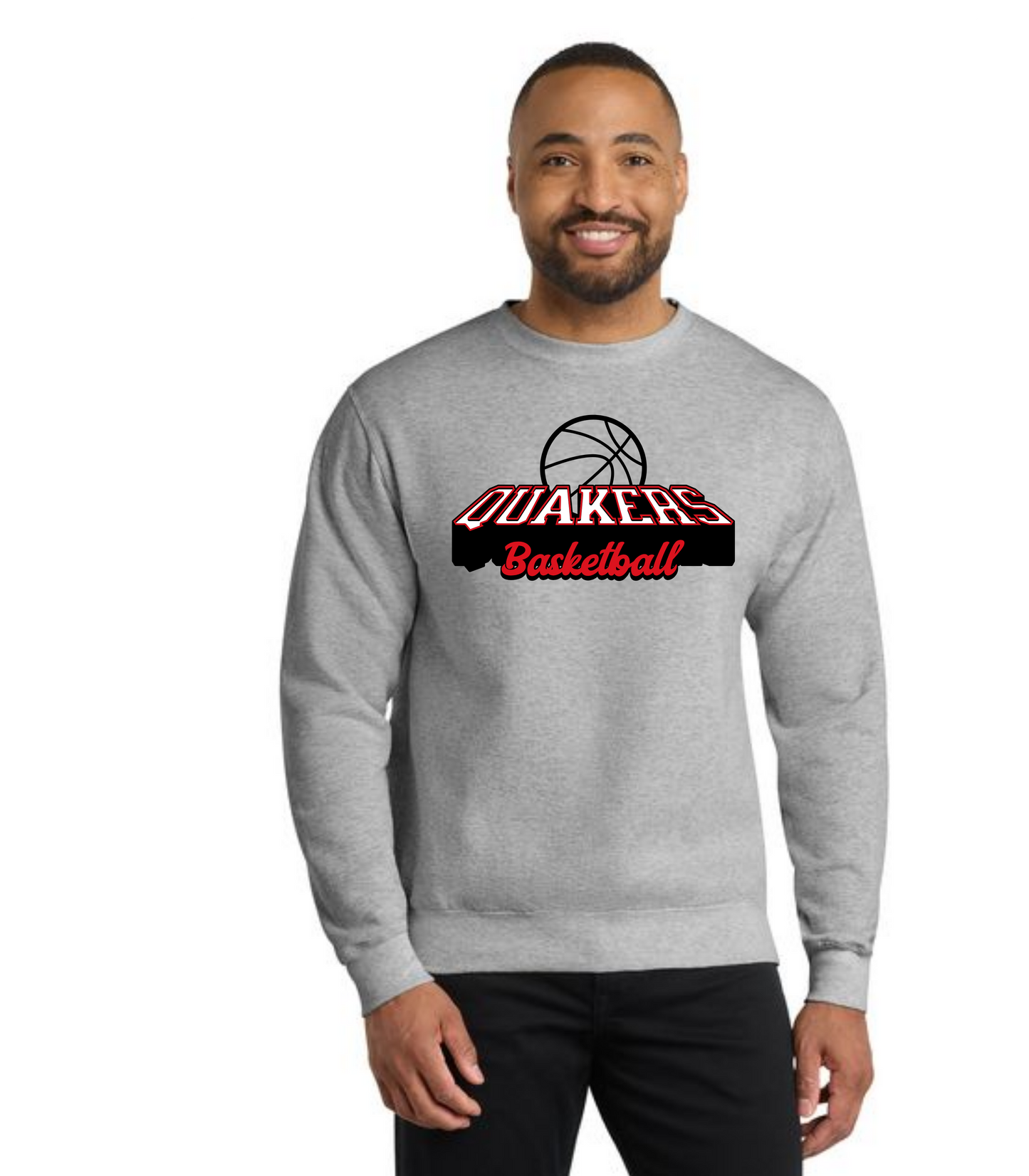 SALEM QUAKERS BASKETBALL PC78 Port & Company® Core Fleece Crewneck Sweatshirt 24