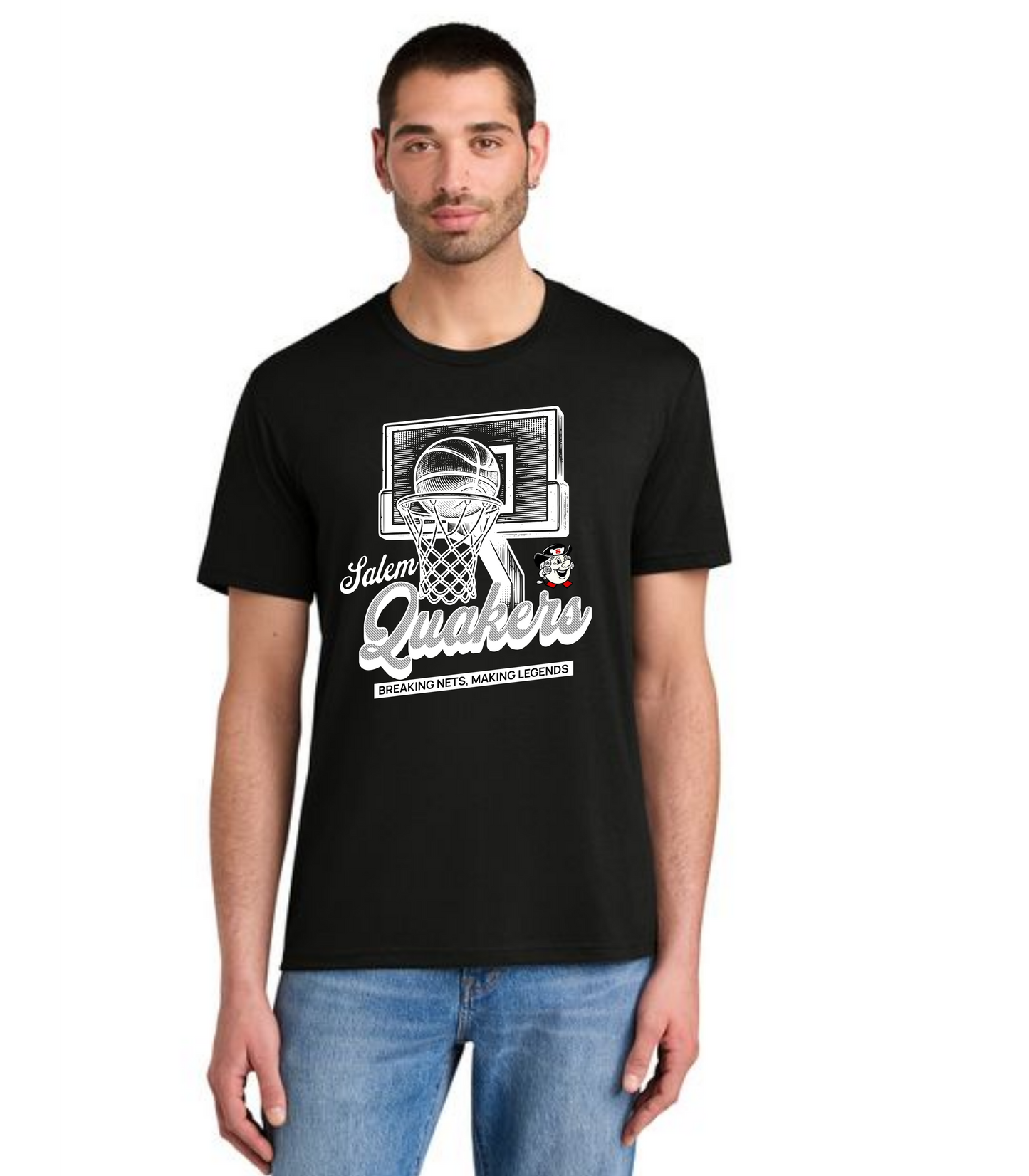 Salem Quakers Basketball DM130 District ® Perfect Tri ® Tee 12