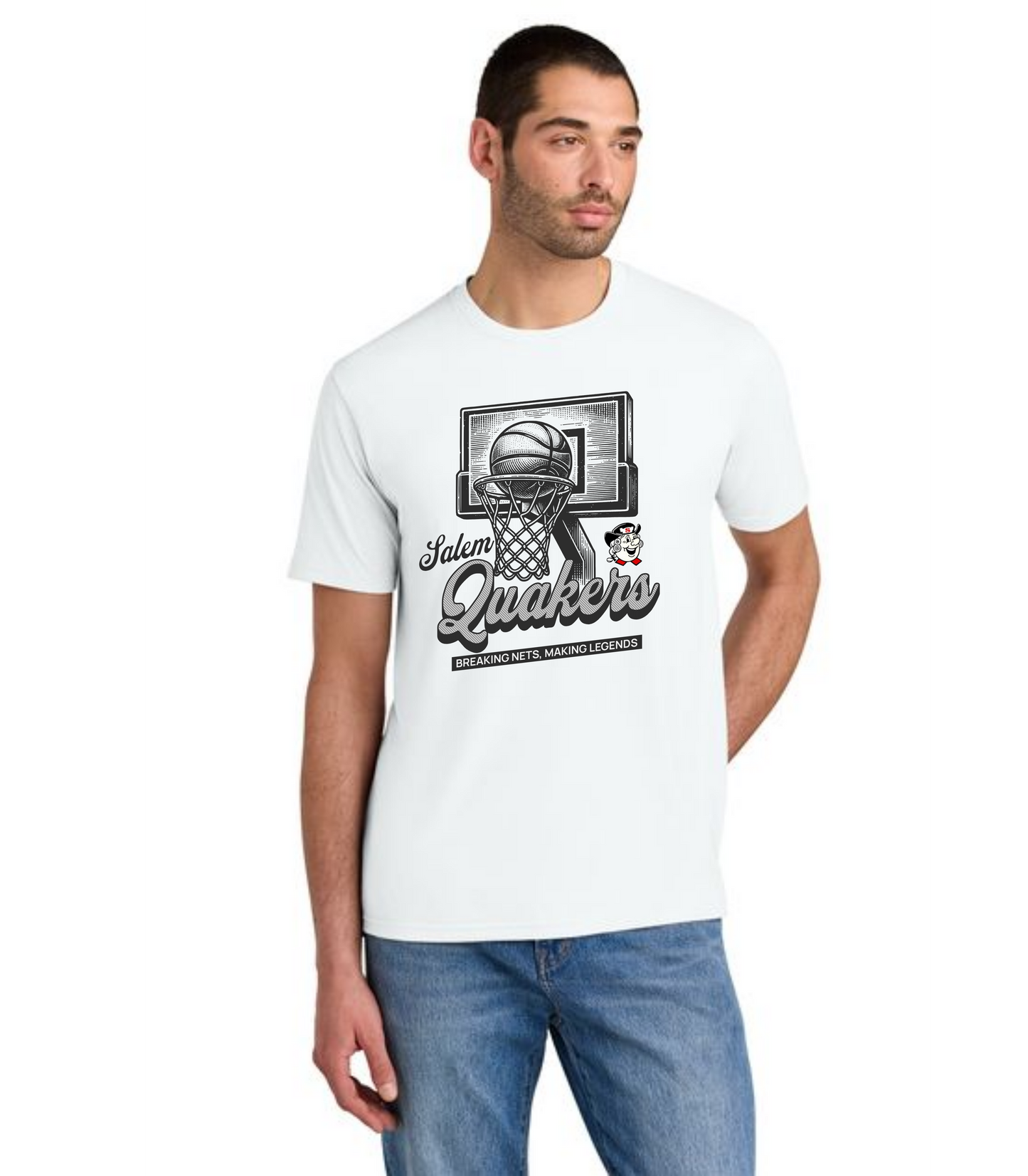Salem Quakers Basketball DM130 District ® Perfect Tri ® Tee 12