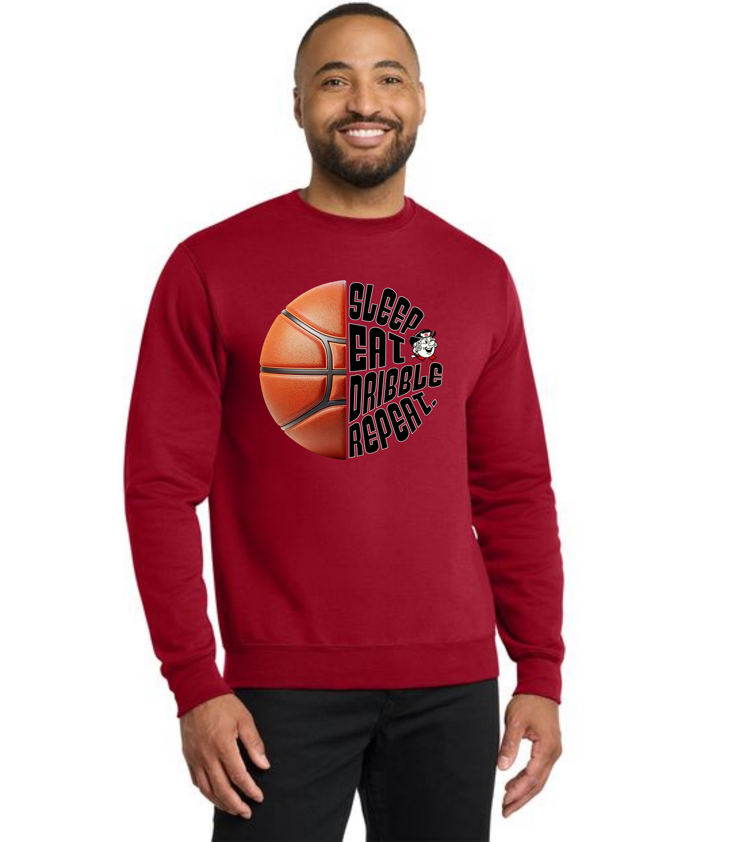 SALEM QUAKERS BASKETBALL PC78 Port & Company® Core Fleece Crewneck Sweatshirt 13