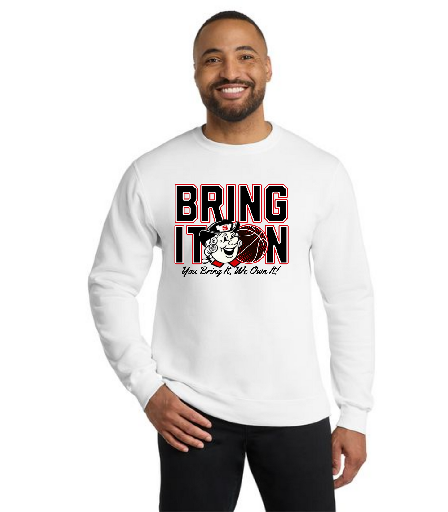 SALEM QUAKERS BASKETBALL PC78 Port & Company® Core Fleece Crewneck Sweatshirt 15