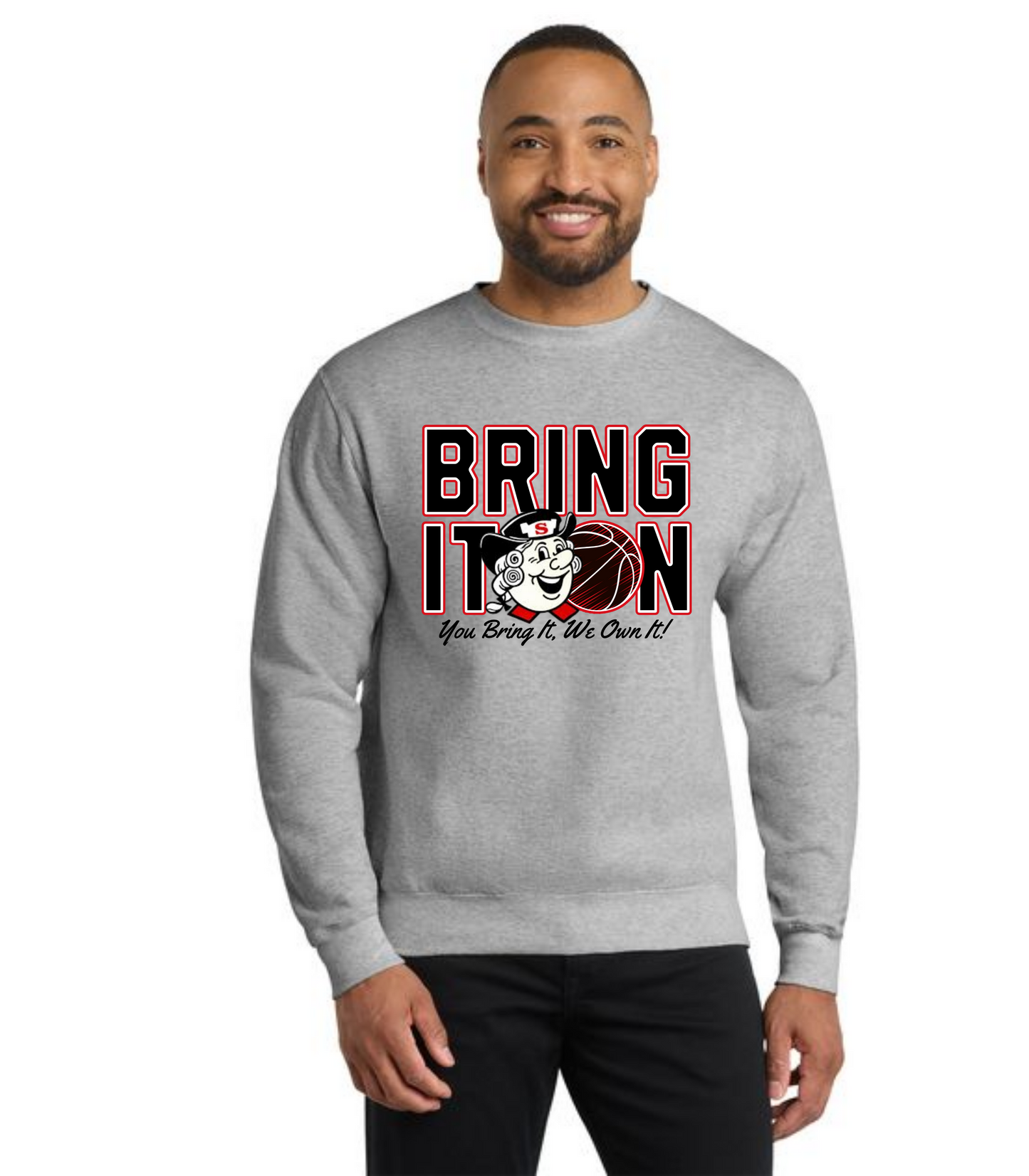 SALEM QUAKERS BASKETBALL PC78 Port & Company® Core Fleece Crewneck Sweatshirt 15