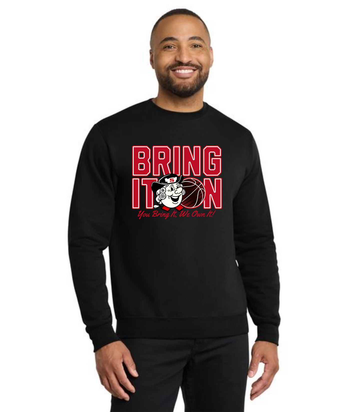 SALEM QUAKERS BASKETBALL PC78 Port & Company® Core Fleece Crewneck Sweatshirt 15