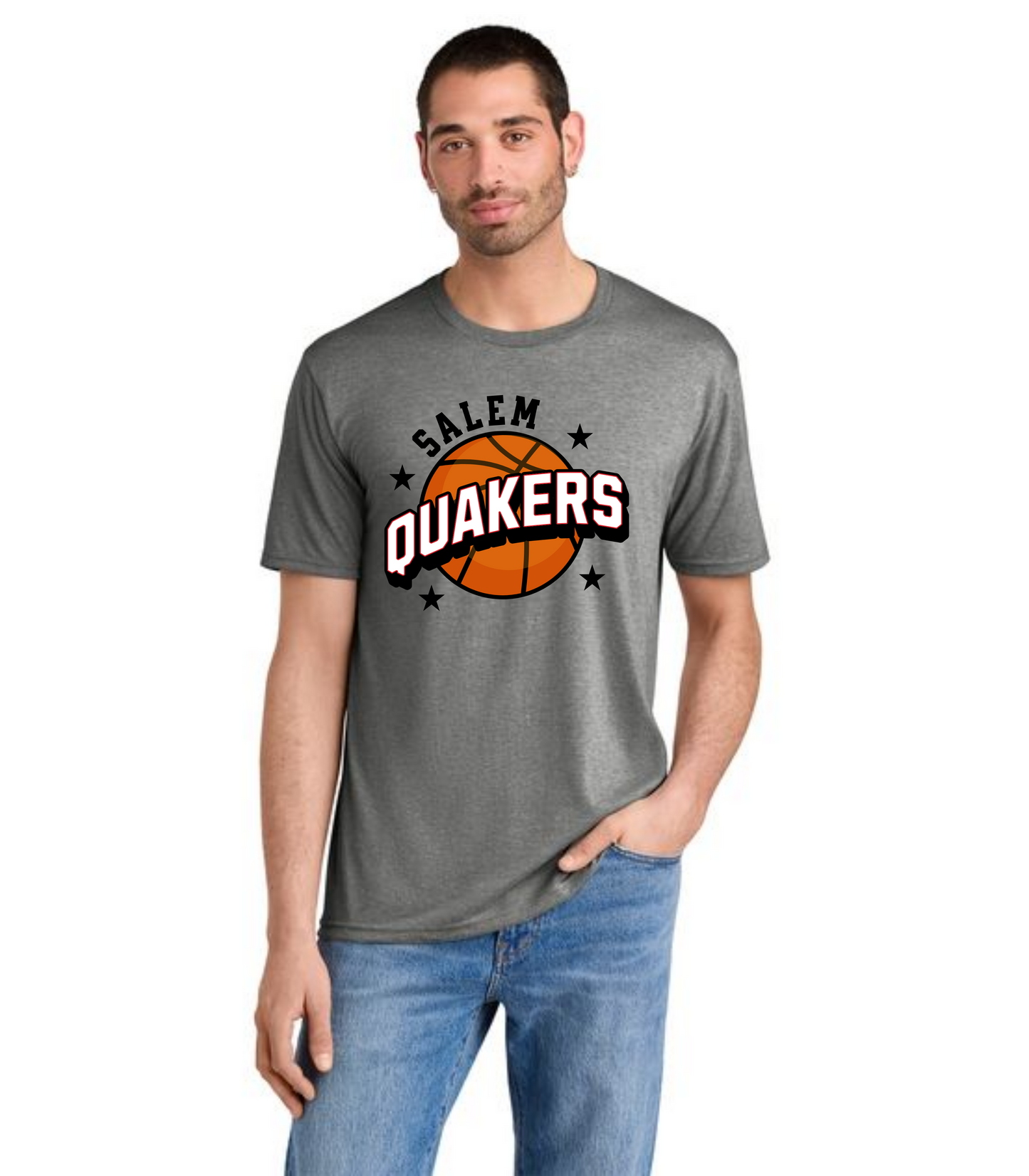 Salem Quakers Basketball DM130 District ® Perfect Tri ® Tee 16