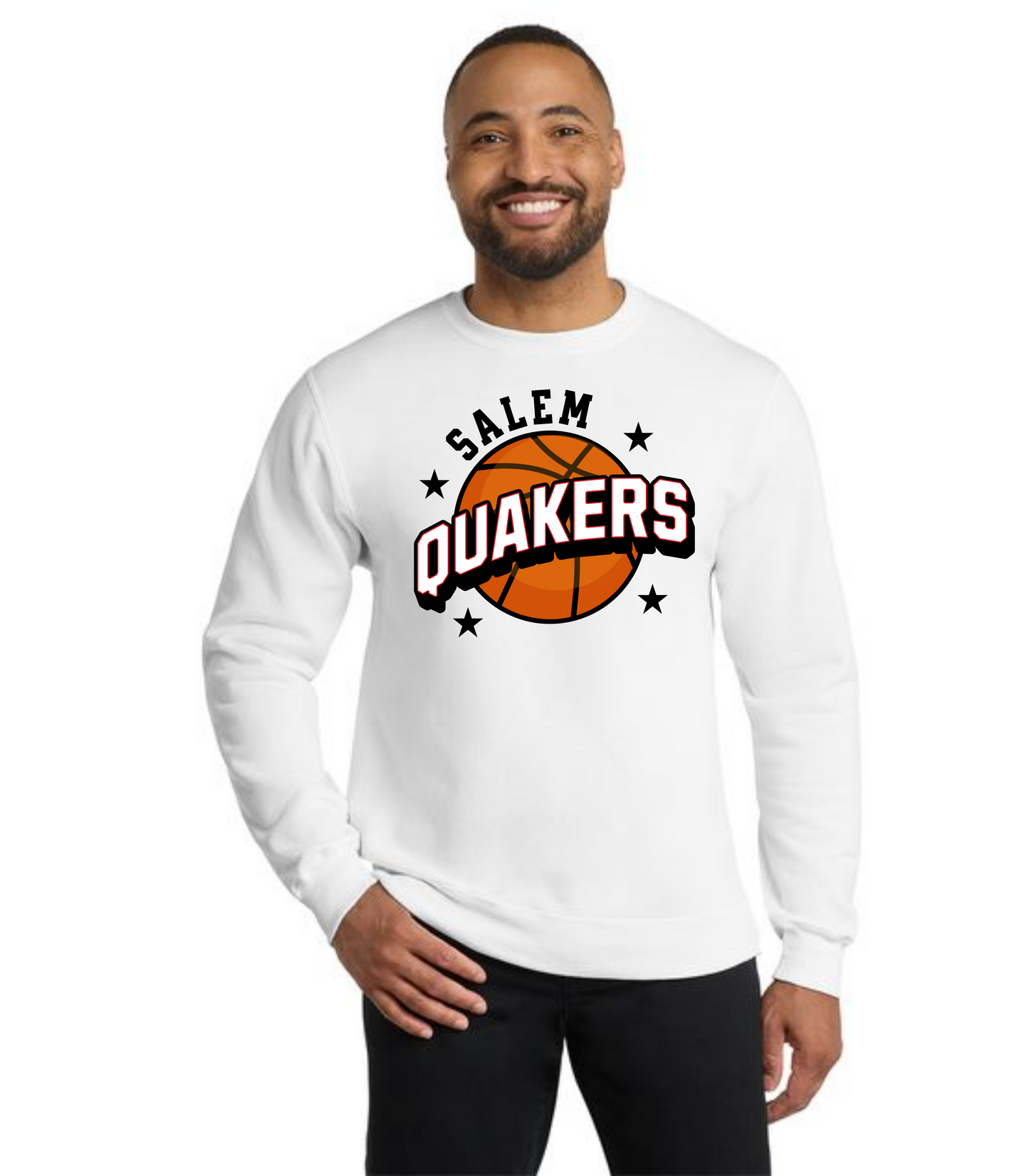 SALEM QUAKERS BASKETBALL PC78 Port & Company® Core Fleece Crewneck Sweatshirt 16