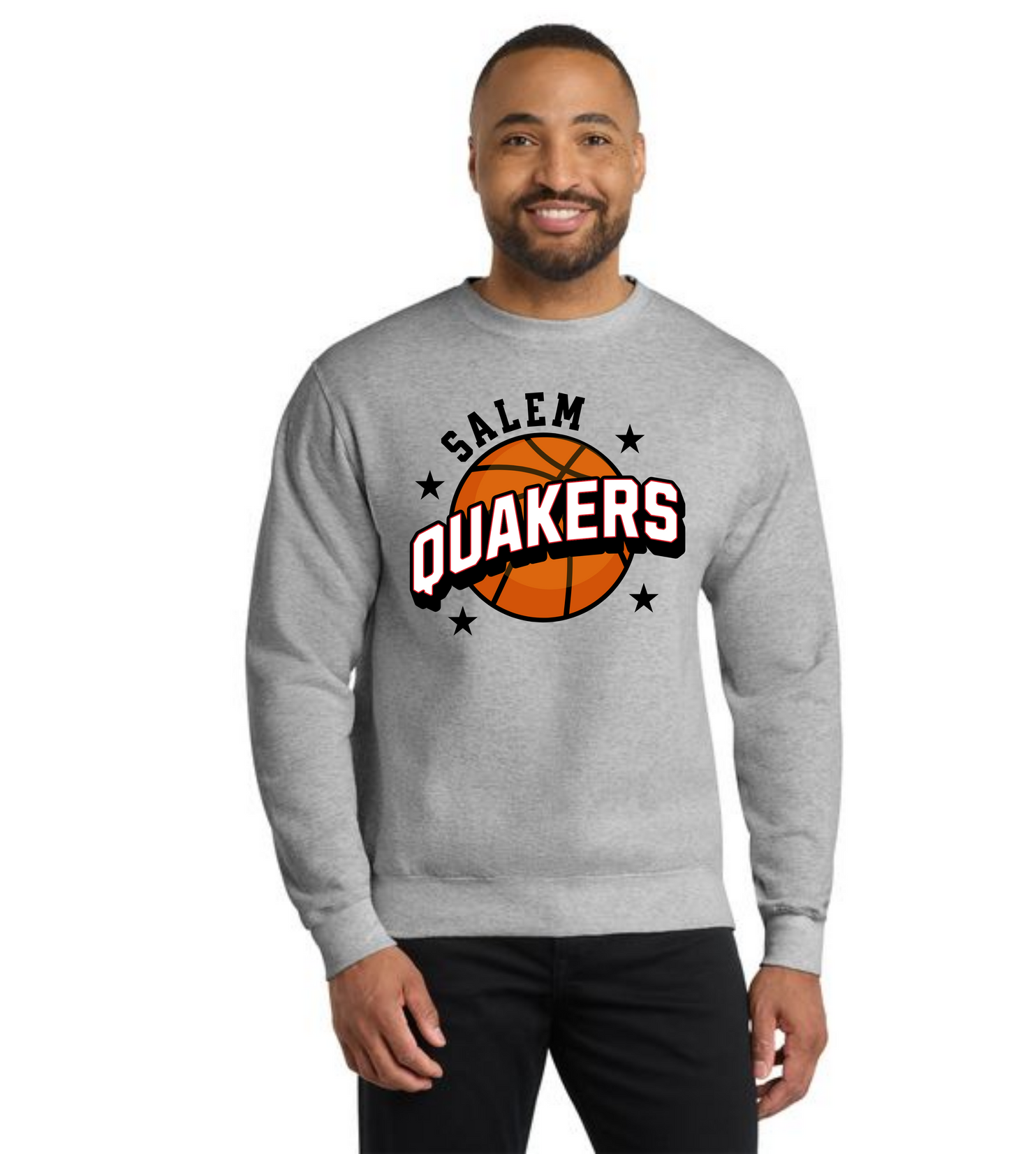 SALEM QUAKERS BASKETBALL PC78 Port & Company® Core Fleece Crewneck Sweatshirt 16