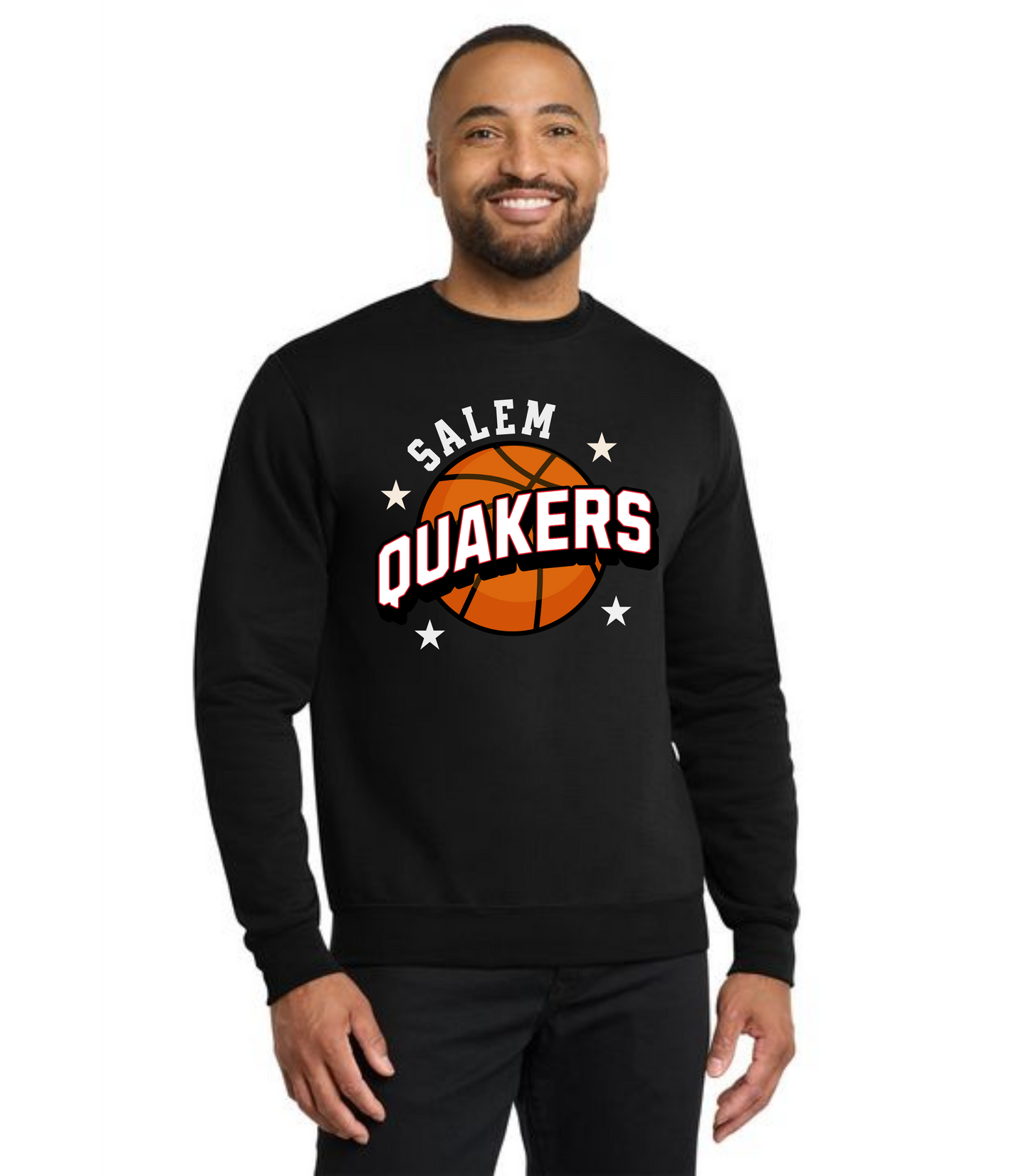 SALEM QUAKERS BASKETBALL PC78 Port & Company® Core Fleece Crewneck Sweatshirt 16