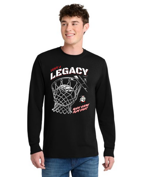 SALEM QUAKERS BASKETBALL DM132 District ® Perfect Tri ® Long Sleeve Tee 17