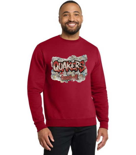 SALEM QUAKERS BASKETBALL PC78 Port & Company® Core Fleece Crewneck Sweatshirt 19