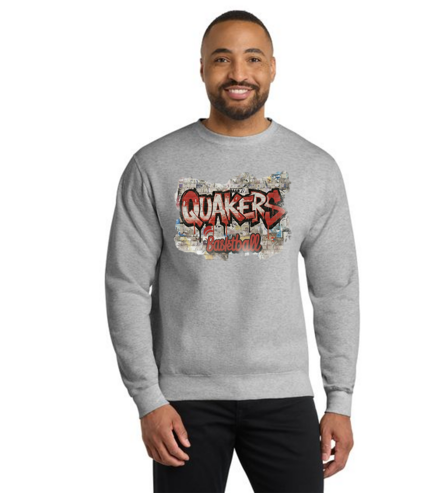 SALEM QUAKERS BASKETBALL PC78 Port & Company® Core Fleece Crewneck Sweatshirt 19