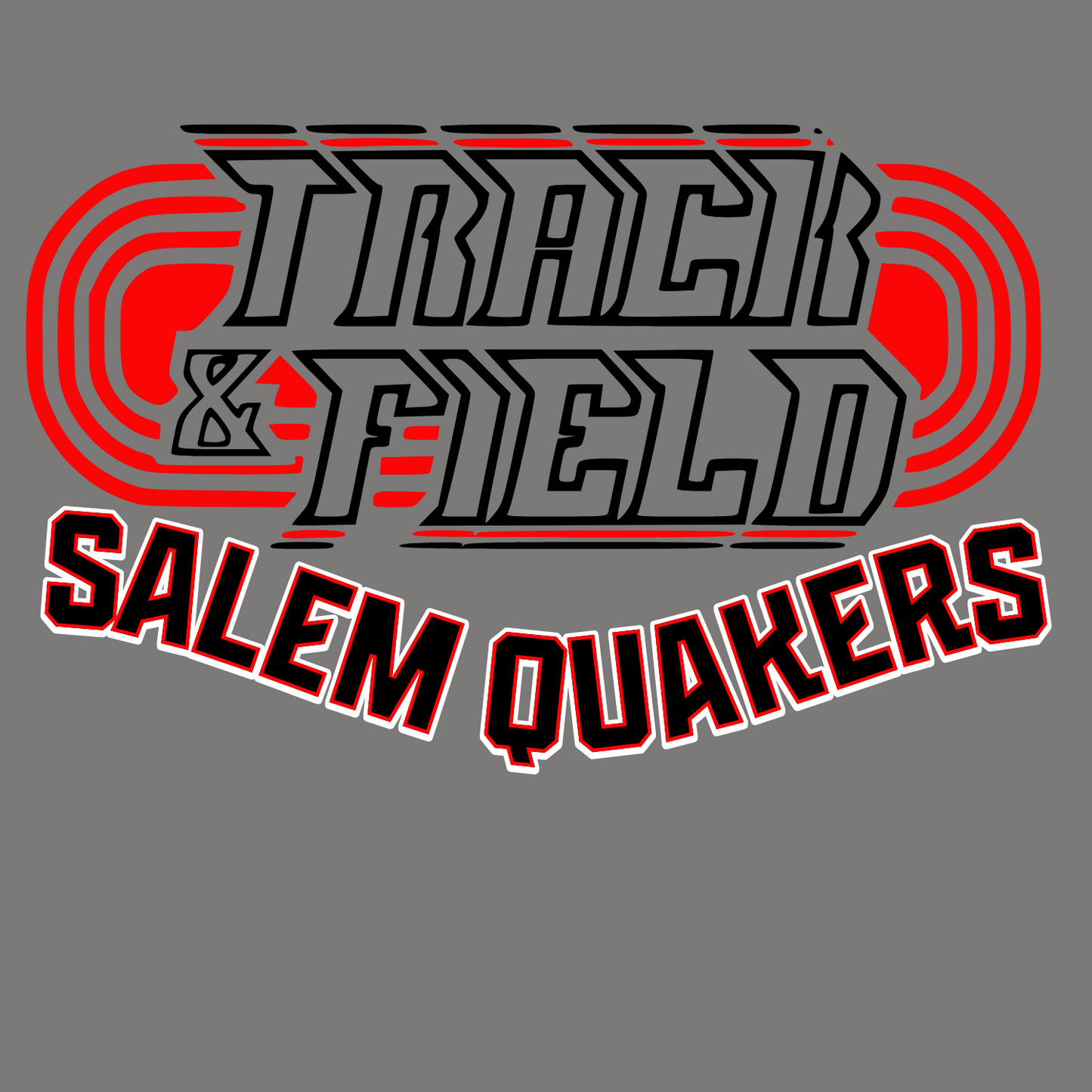 SALEM QUAKERS TRACK & FIELD Gildan Softstyle® Long Sleeve T-Shirt 15