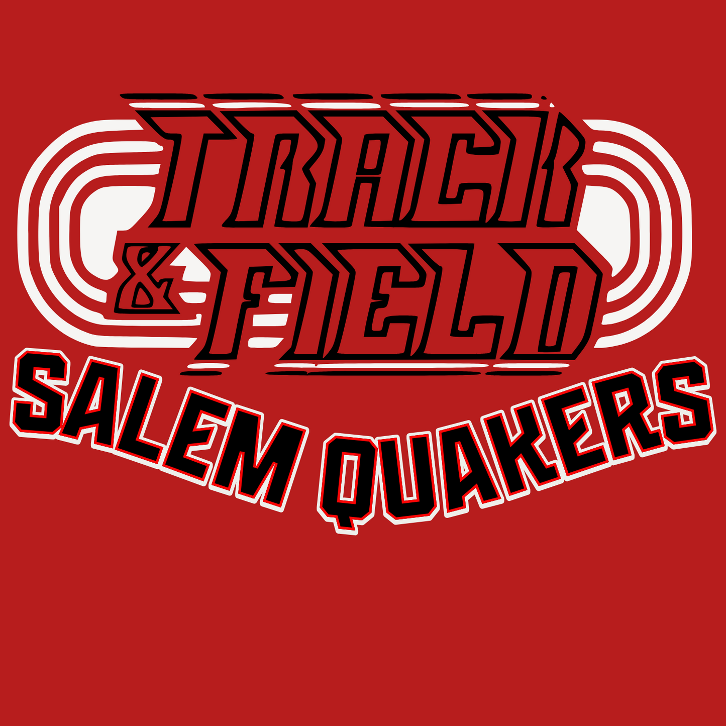 SALEM QUAKERS TRACK & FIELD Gildan Softstyle® Long Sleeve T-Shirt 15