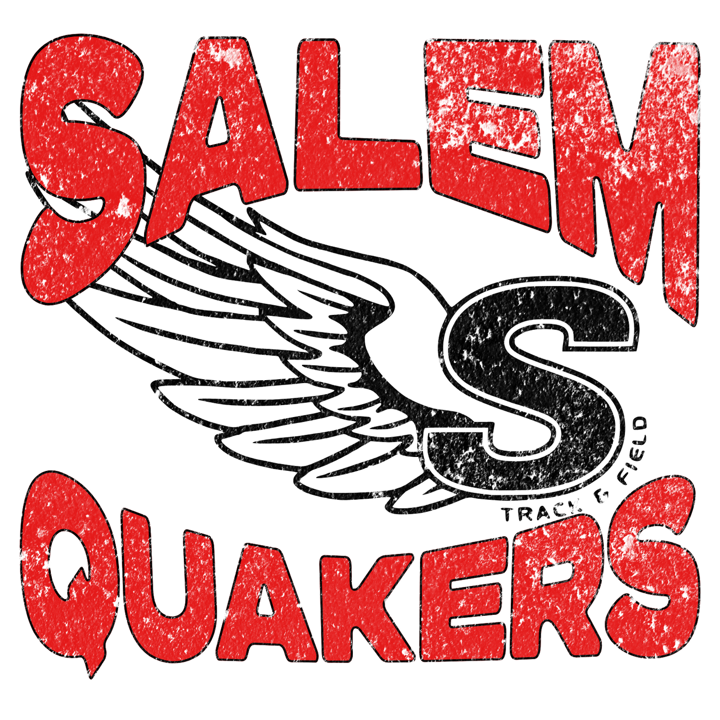 SALEM QUAKERS TRACK AND FIELD Gildan Softstyle® T-Shirt 14