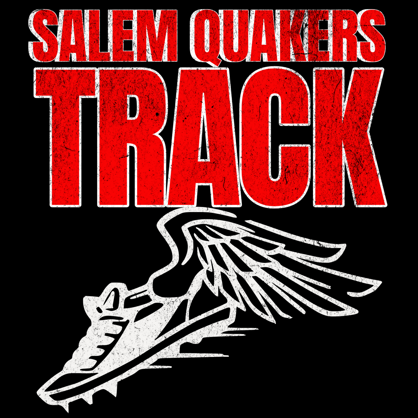 SALEM QUAKERS TRACK AND FIELD PC78 Port & Company® Core Fleece Crewneck Sweatshirt 18