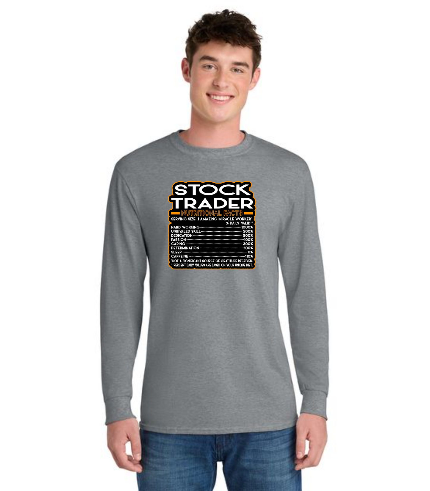STOCKS PC54LS Port & Co™ Long Sleeve Core Cotton Tee 11