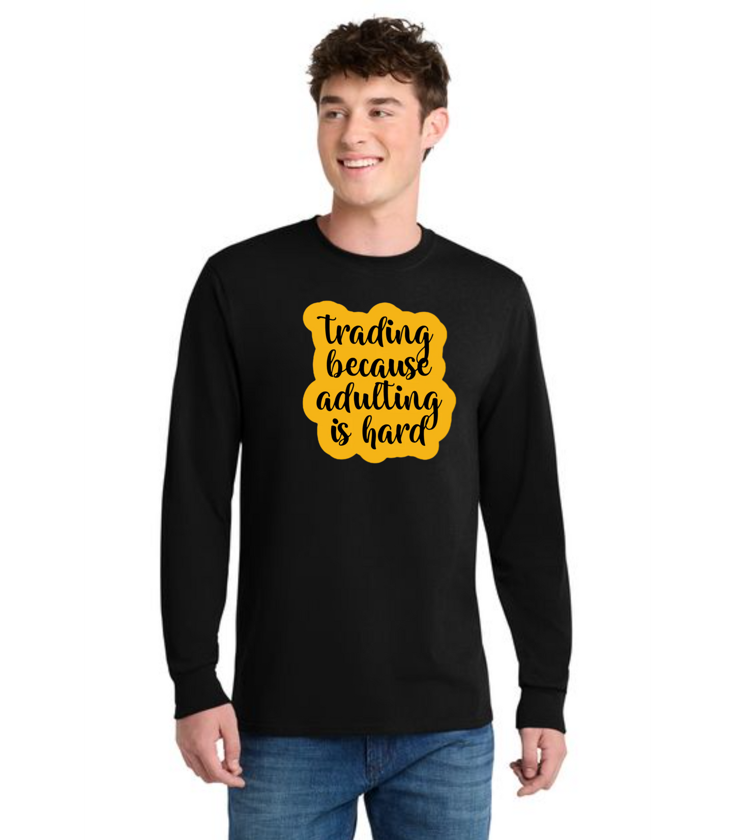 STOCKS PC54LS Port & Co™ Long Sleeve Core Cotton Tee 36