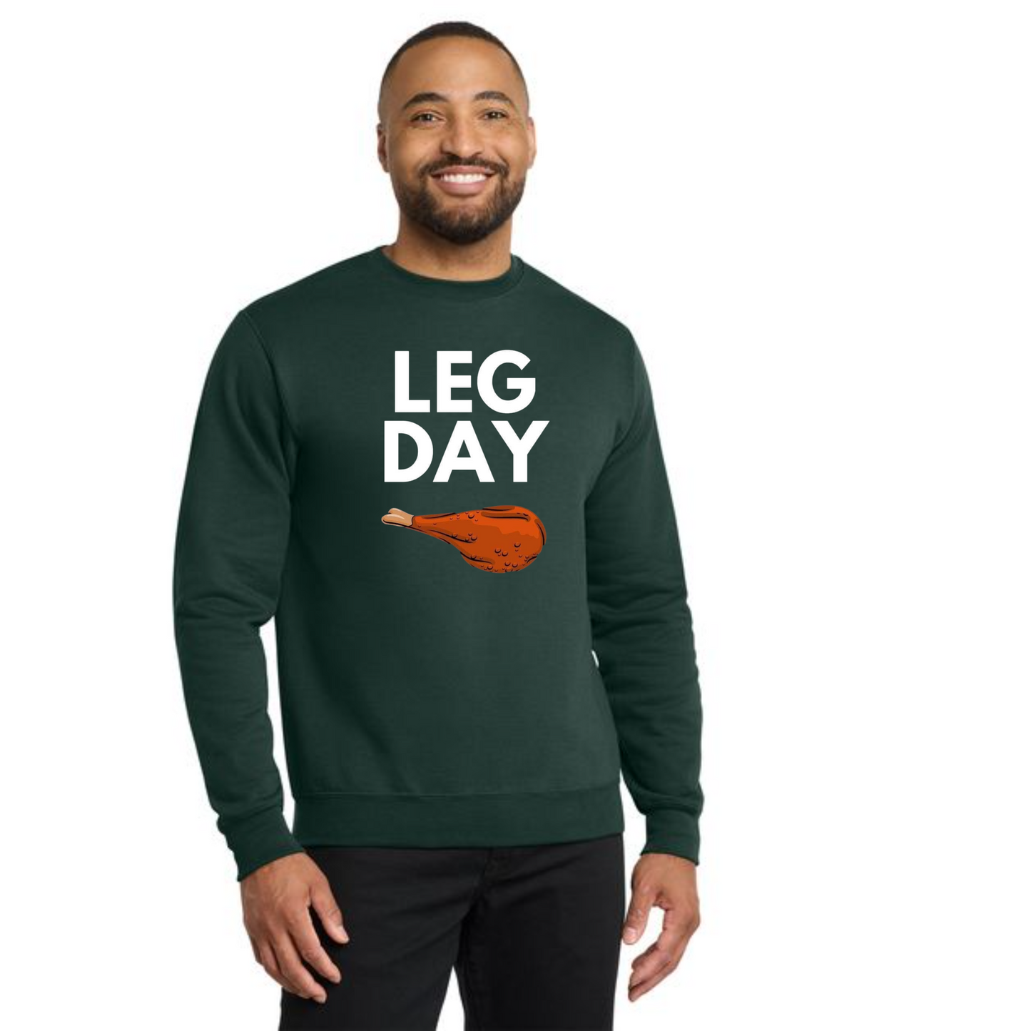 THANKSGIVING PC78 Port & Company® Core Fleece Crewneck Sweatshirt 1
