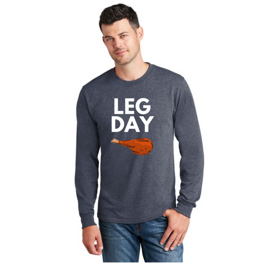 THANKSGIVING PC54LS Port & Company® Long Sleeve Core Cotton Tee 1