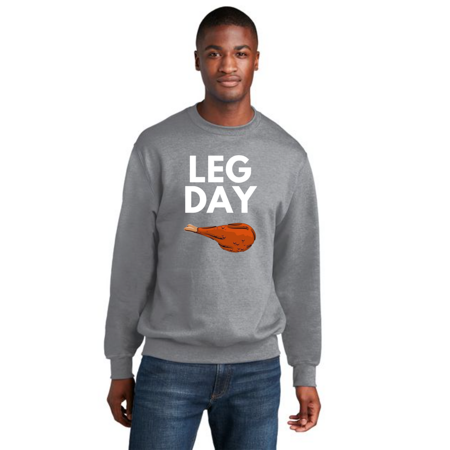 THANKSGIVING PC78 Port & Company® Core Fleece Crewneck Sweatshirt 1