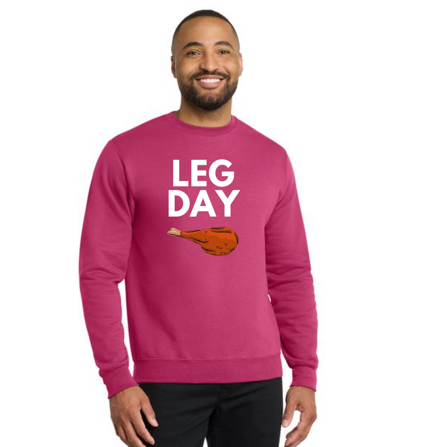 THANKSGIVING PC78 Port & Company® Core Fleece Crewneck Sweatshirt 1