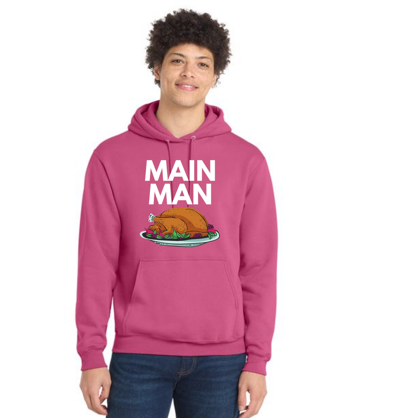 THANKSGIVING Port & Company® Core Fleece Pullover Hooded Sweatshirt 10