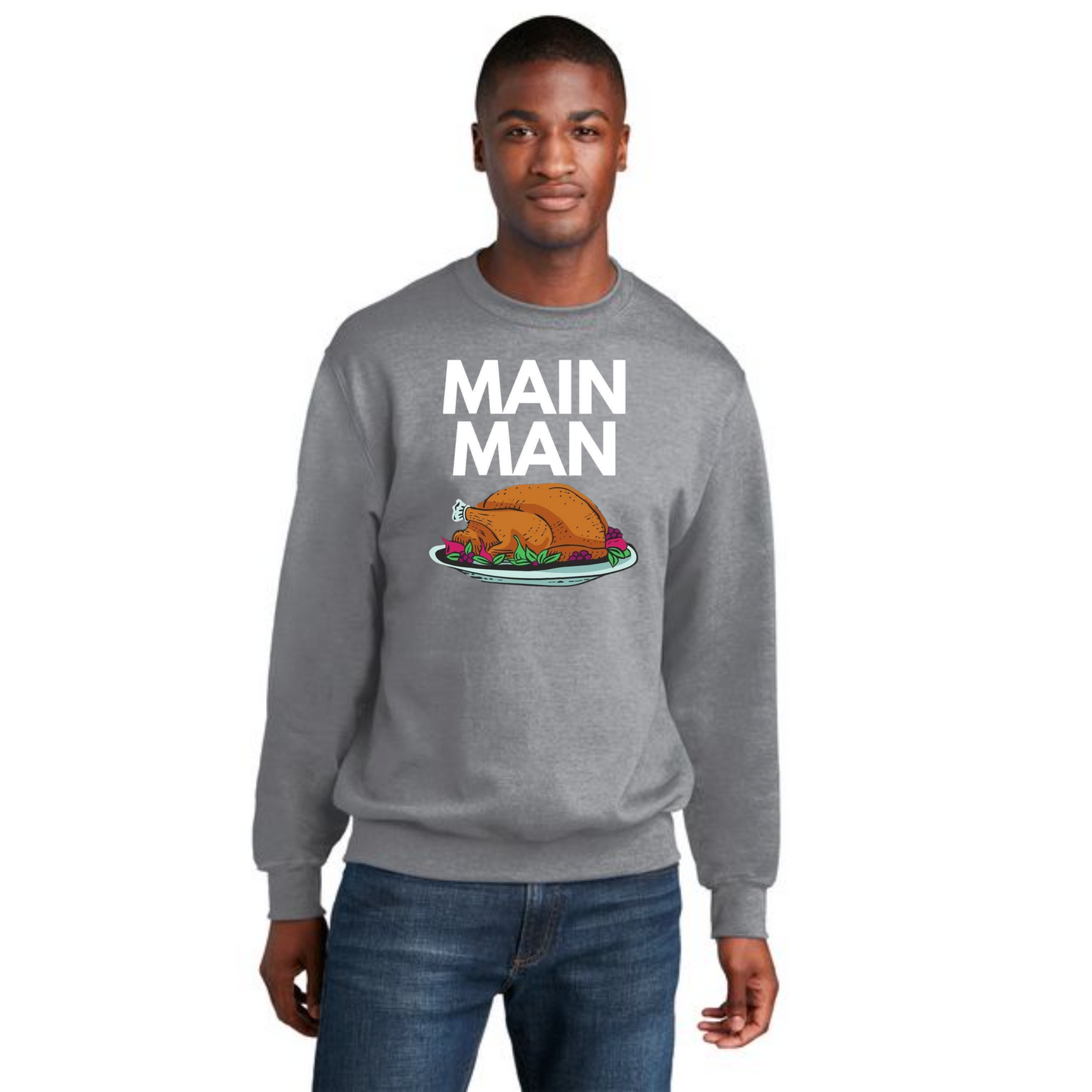 THANKSGIVING PC78 Port & Company® Core Fleece Crewneck Sweatshirt 10