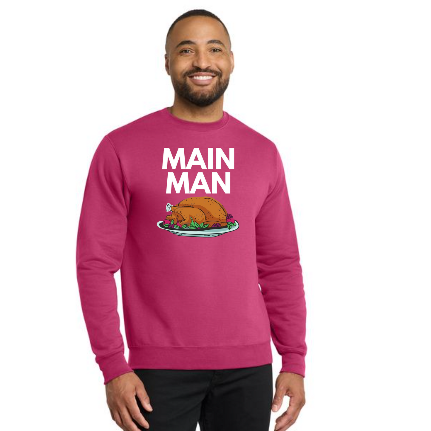 THANKSGIVING PC78 Port & Company® Core Fleece Crewneck Sweatshirt 10