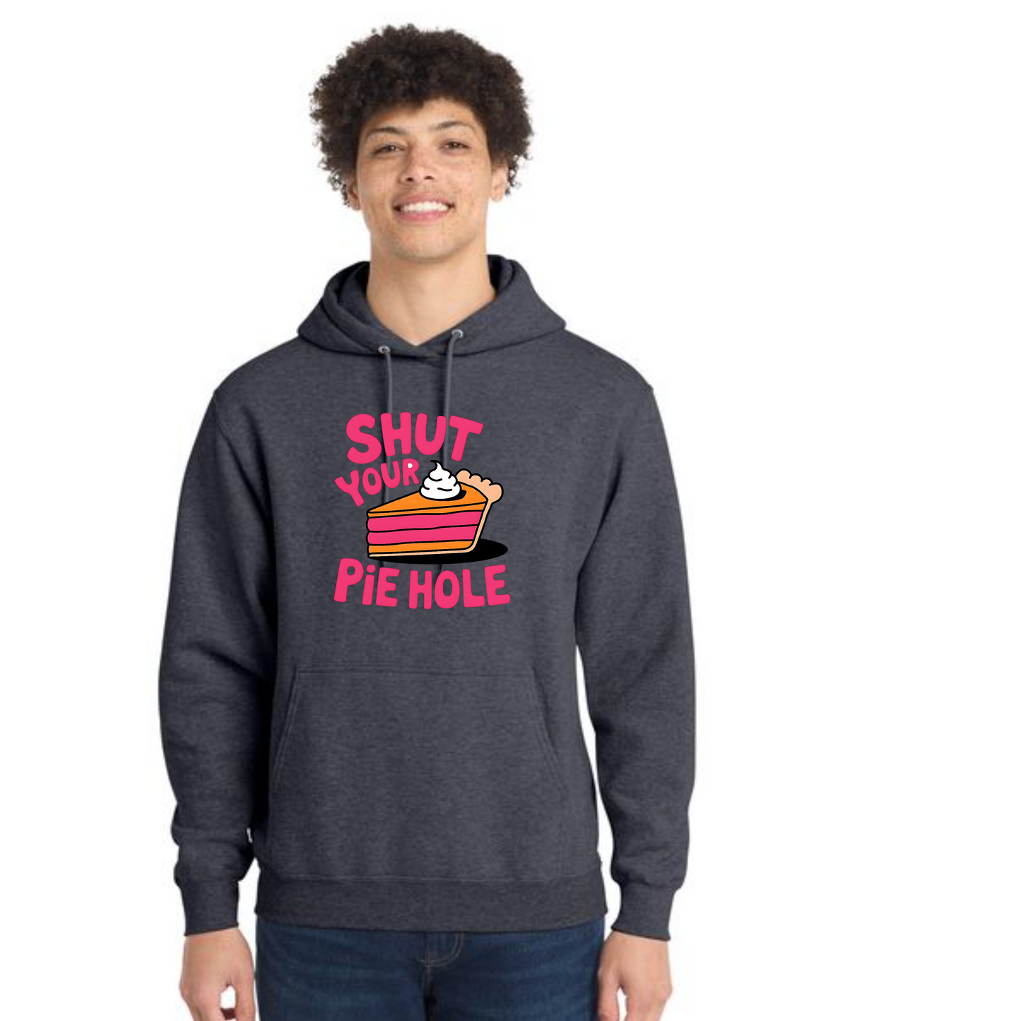 THANKSGIVING Port & Company® Core Fleece Pullover Hooded Sweatshirt 12