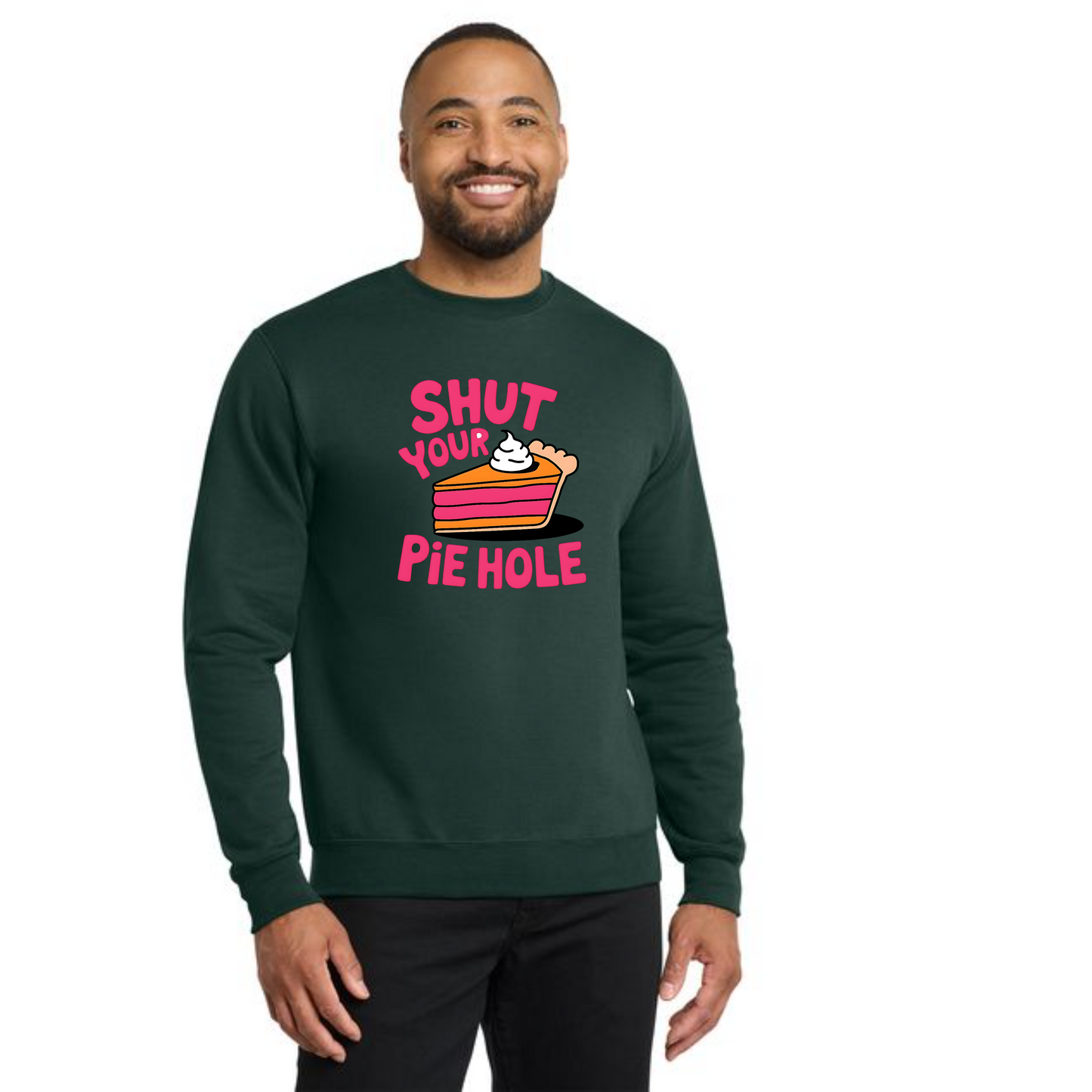 THANKSGIVING PC78 Port & Company® Core Fleece Crewneck Sweatshirt 12