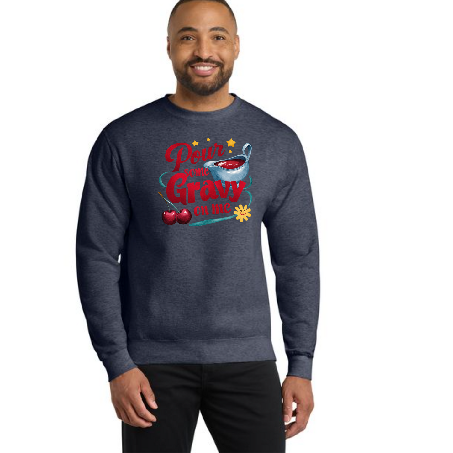 THANKSGIVING PC78 Port & Company® Core Fleece Crewneck Sweatshirt 13