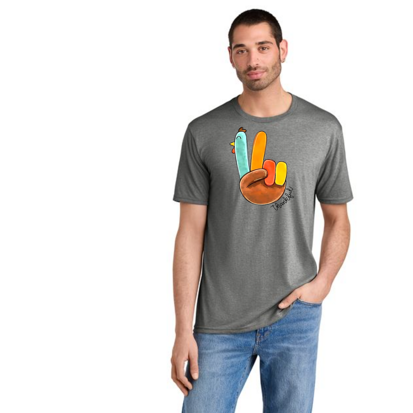 THANKSGIVING Gildan Softstyle® T-Shirt Unisex Short Sleeve Tee 15
