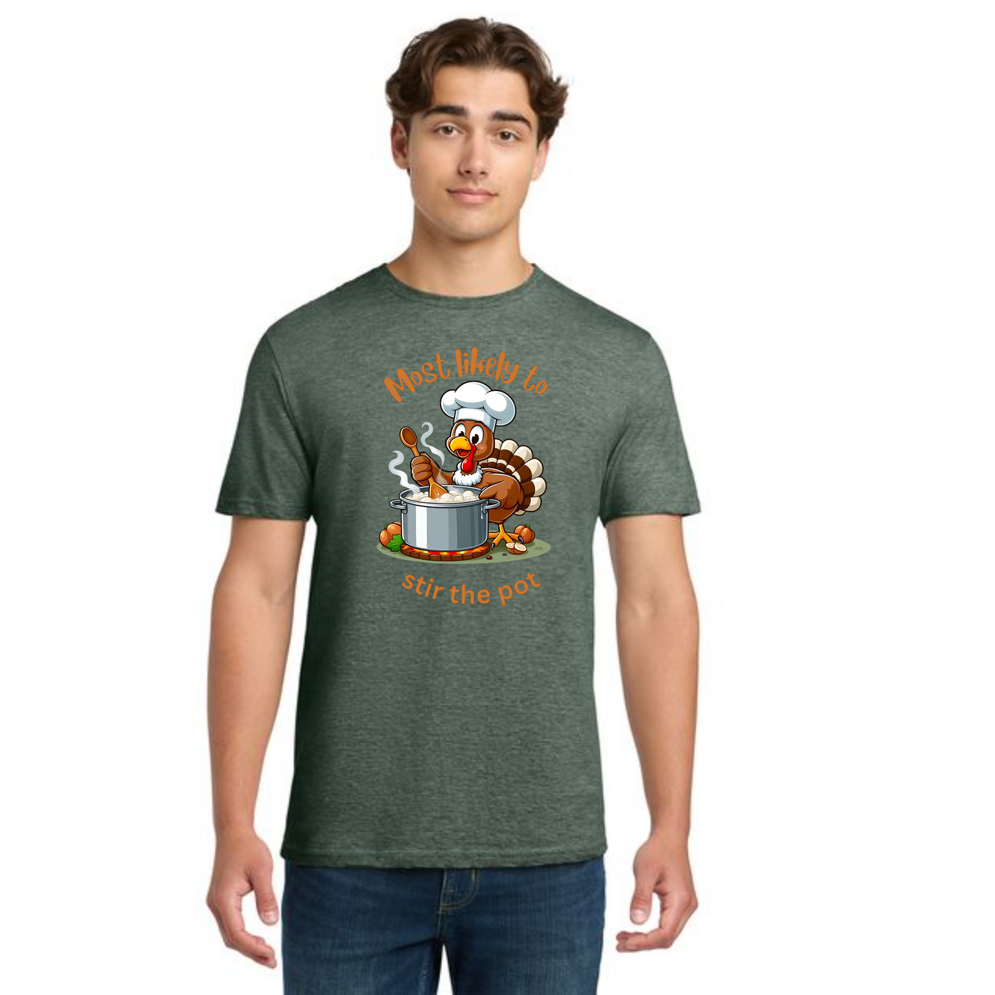 THANKSGIVING Gildan Softstyle® T-Shirt Unisex Short Sleeve Tee 17