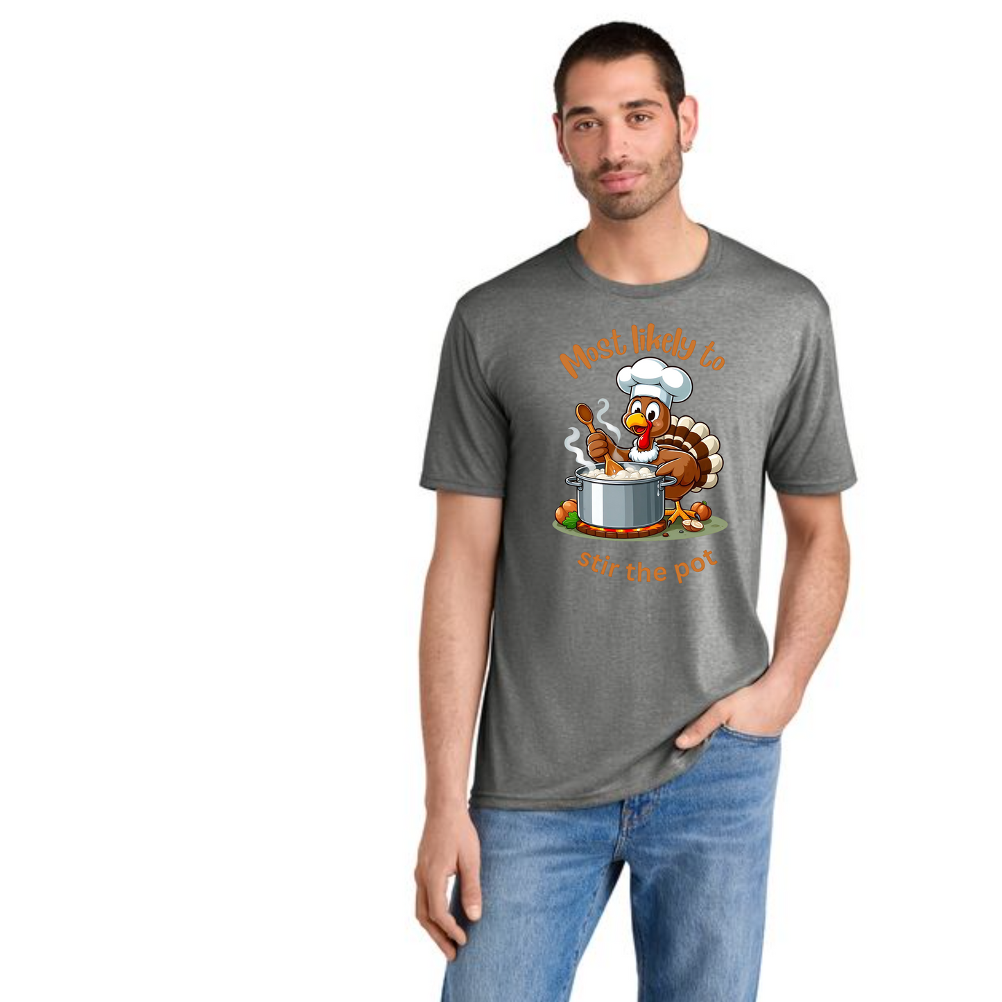 THANKSGIVING Gildan Softstyle® T-Shirt Unisex Short Sleeve Tee 17
