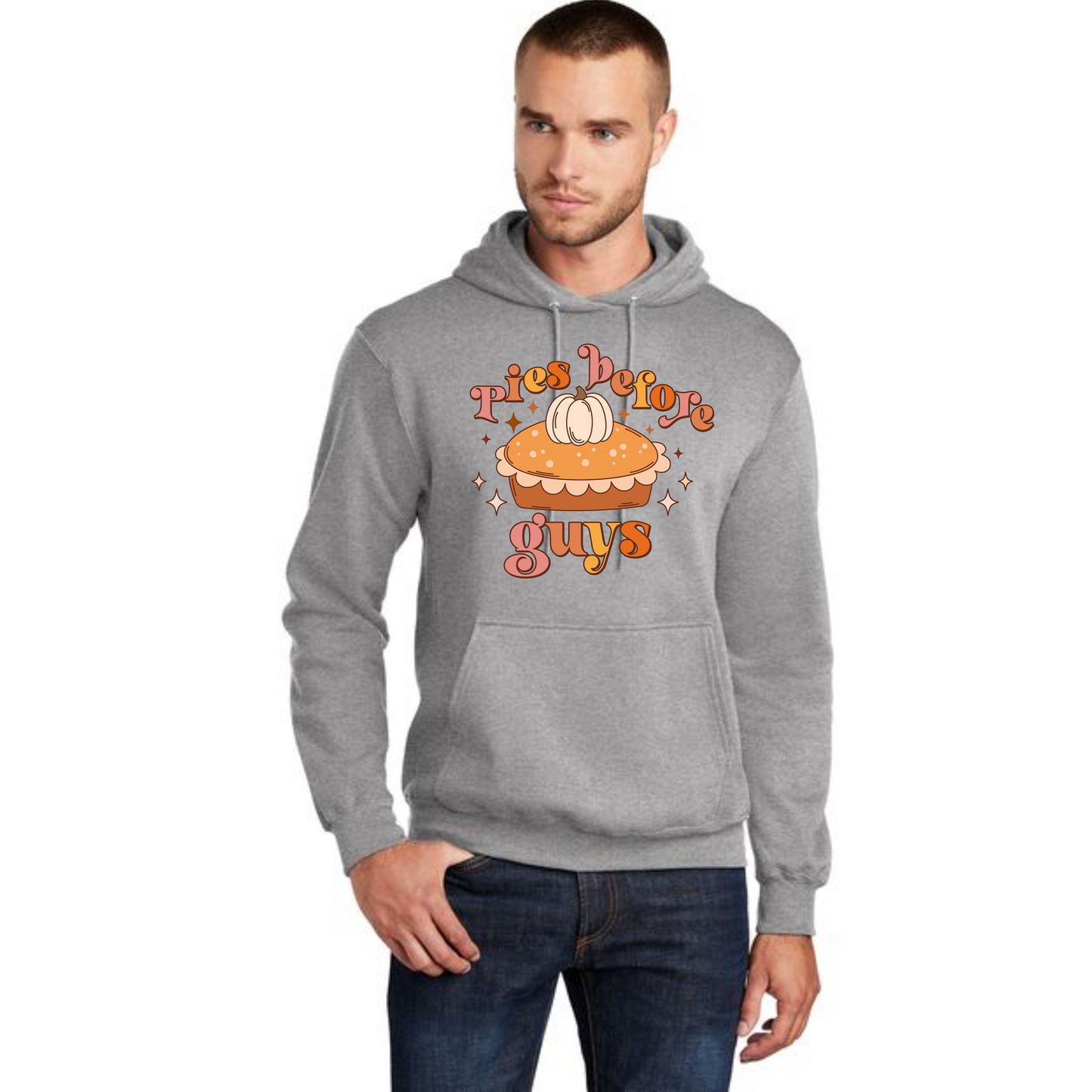 THANKSGIVING Port & Company® Core Fleece Pullover Hooded Sweatshirt 18