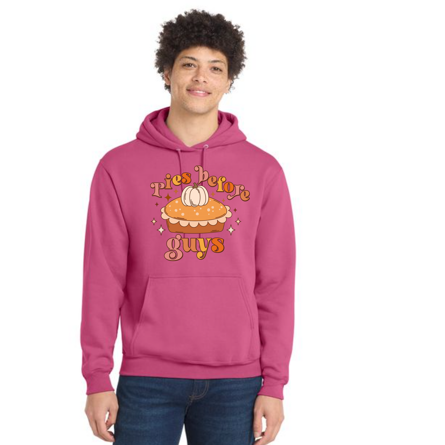 THANKSGIVING Port & Company® Core Fleece Pullover Hooded Sweatshirt 18