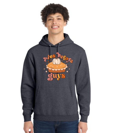 THANKSGIVING Port & Company® Core Fleece Pullover Hooded Sweatshirt 18