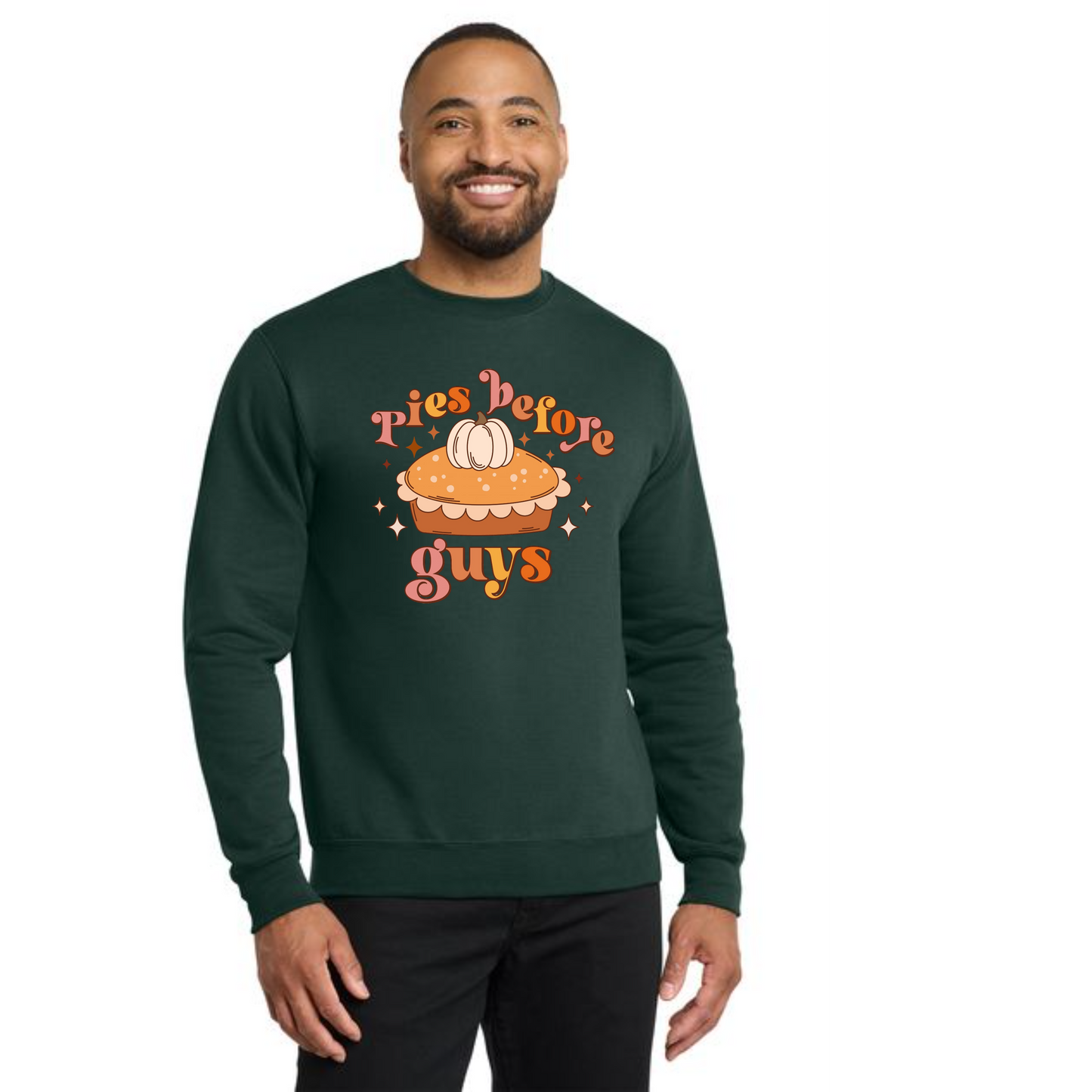 THANKSGIVING PC78 Port & Company® Core Fleece Crewneck Sweatshirt 18