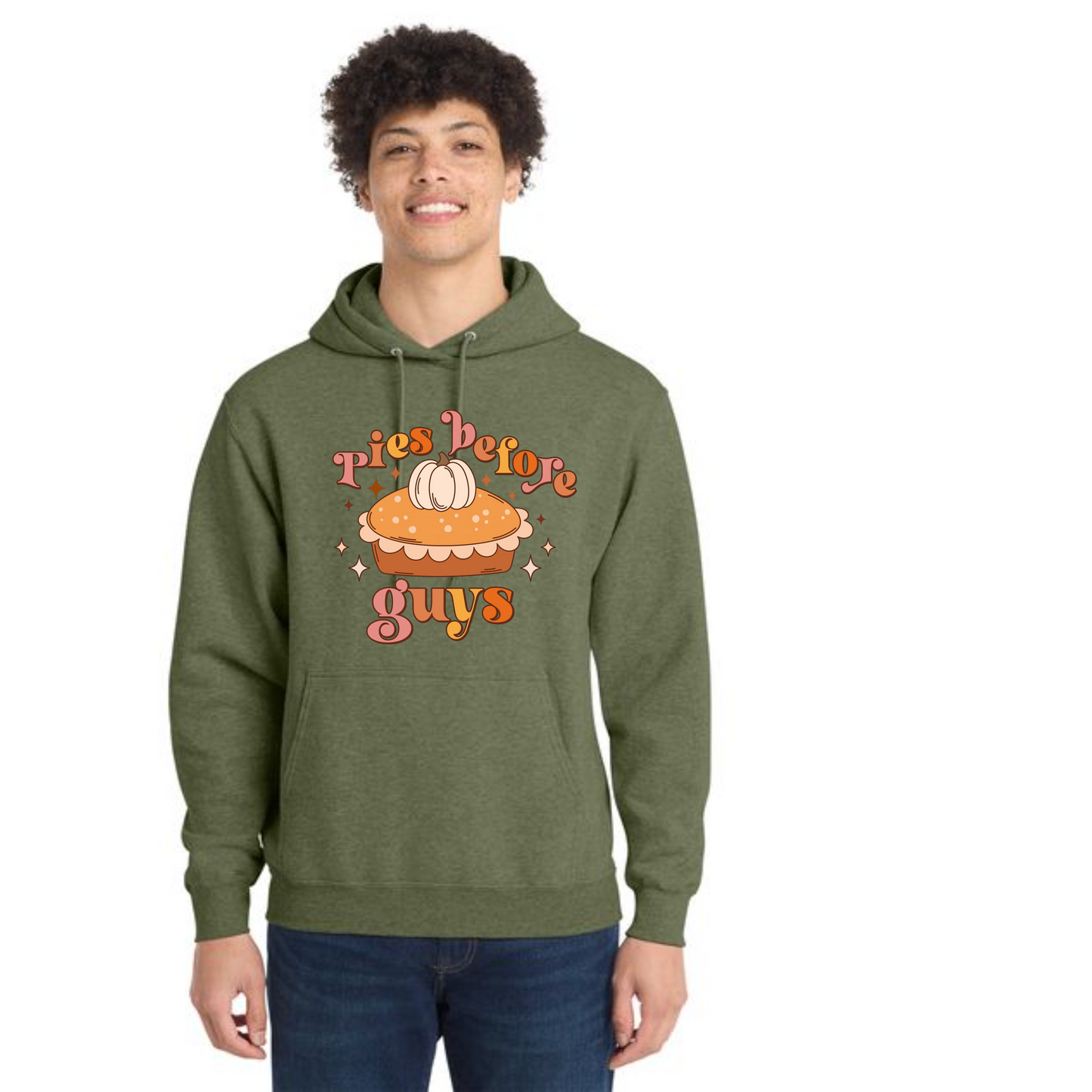 THANKSGIVING Port & Company® Core Fleece Pullover Hooded Sweatshirt 18