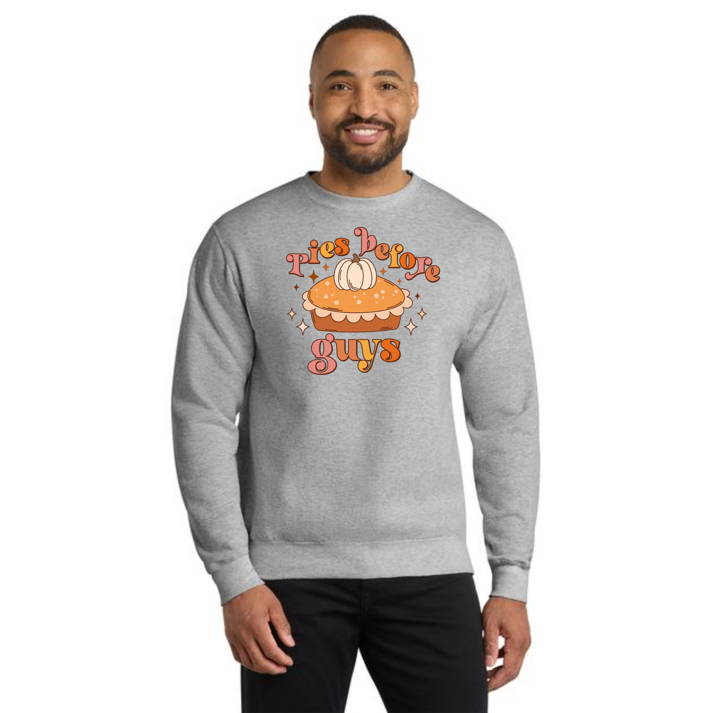 THANKSGIVING PC78 Port & Company® Core Fleece Crewneck Sweatshirt 18