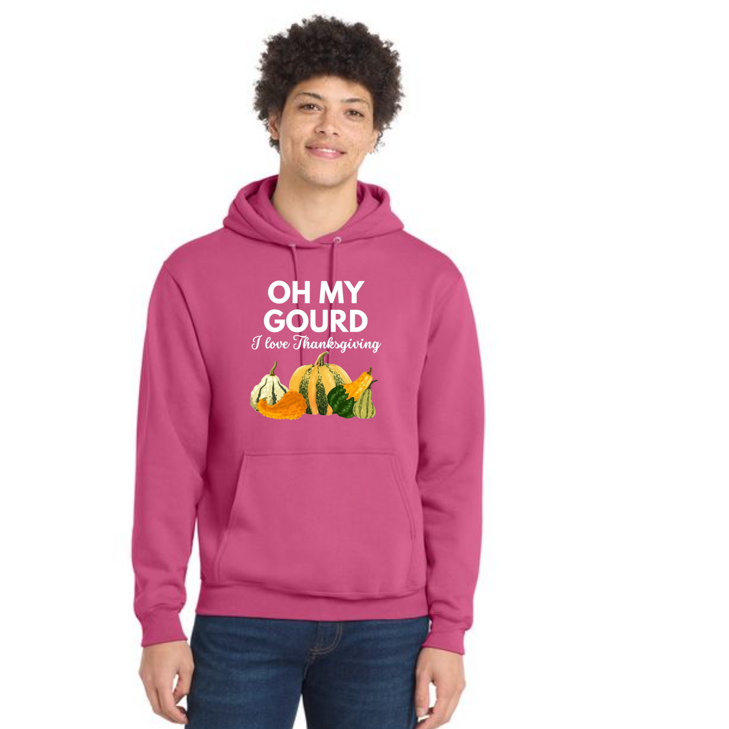 THANKSGIVING Port & Company® Core Fleece Pullover Hooded Sweatshirt 2