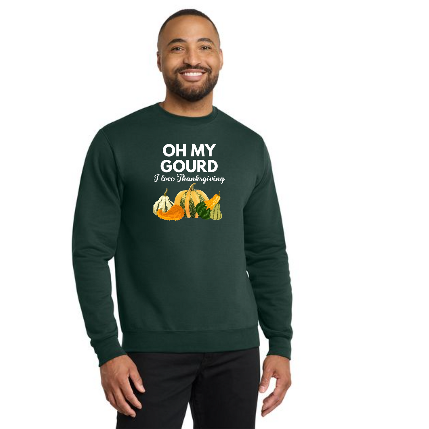THANKSGIVING PC78 Port & Company® Core Fleece Crewneck Sweatshirt 2