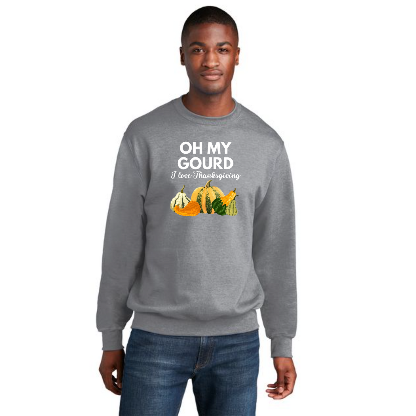 THANKSGIVING PC78 Port & Company® Core Fleece Crewneck Sweatshirt 2